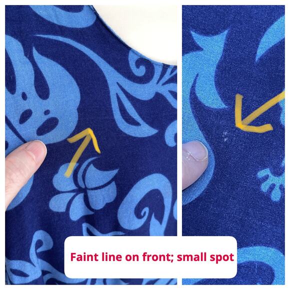 Corona Extra Women's Fringe Accents Tropical Sundress Y2K Size M Blue, Gold - Picture 3 of 10